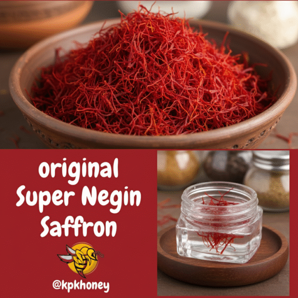 Original Super Negin Saffron (Zafran) from Herat - Premium Red Petals